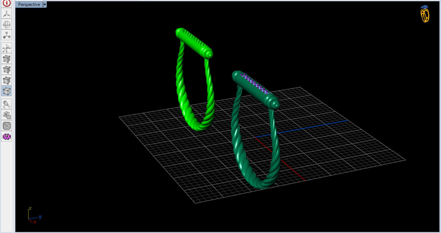 david yurman tin ring  3D print model_13