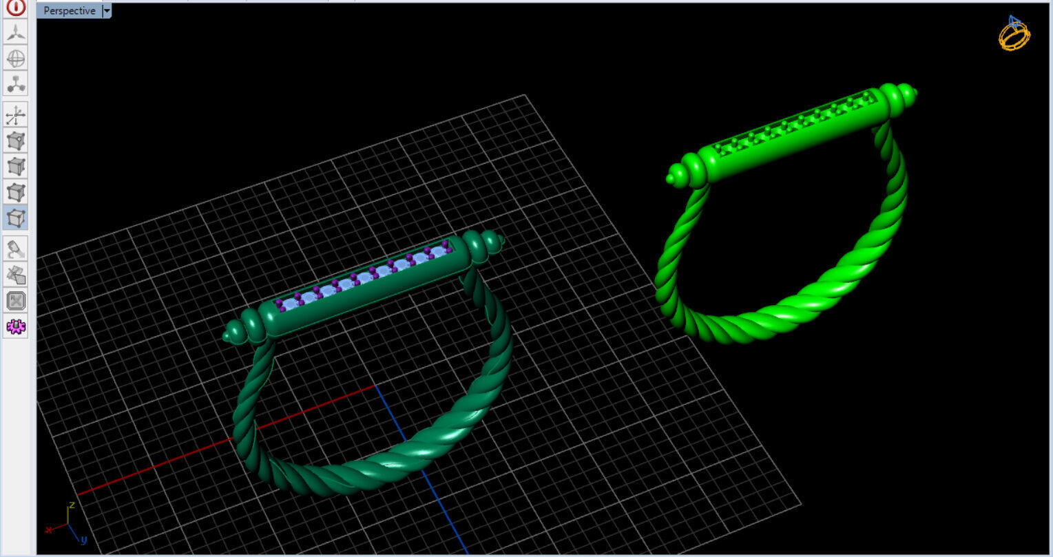 david yurman tin ring  3D print model_24