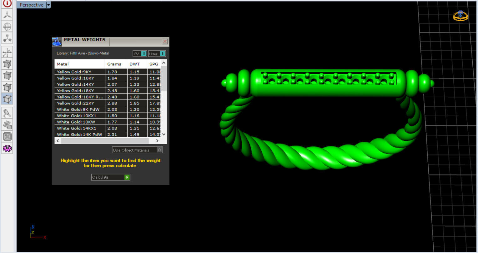 david yurman tin ring  3D print model_3