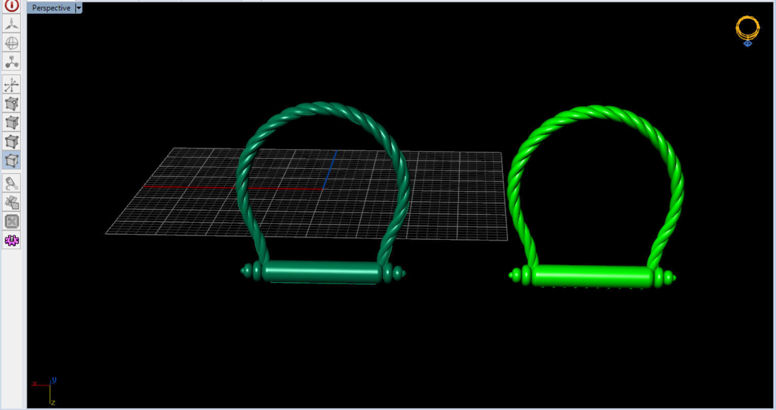 david yurman tin ring  3D print model_21
