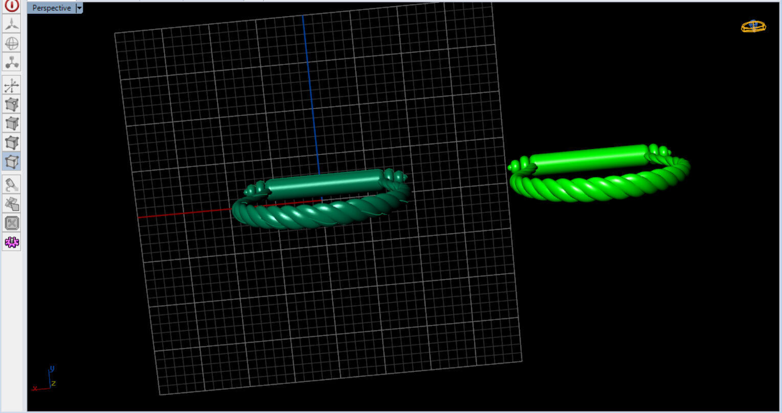 david yurman tin ring  3D print model_18