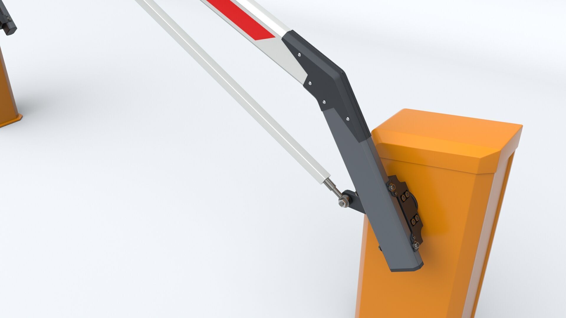 Car Parking Barrier 3D model_21