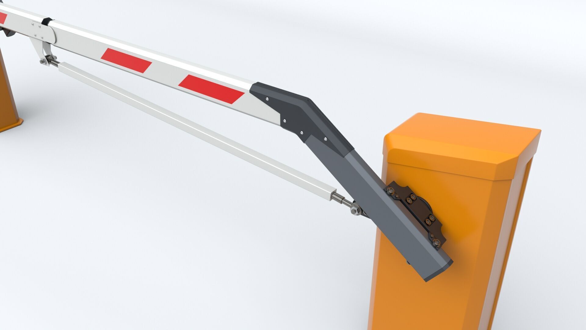 Car Parking Barrier 3D model_20