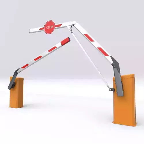 Car Parking Barrier 3D model