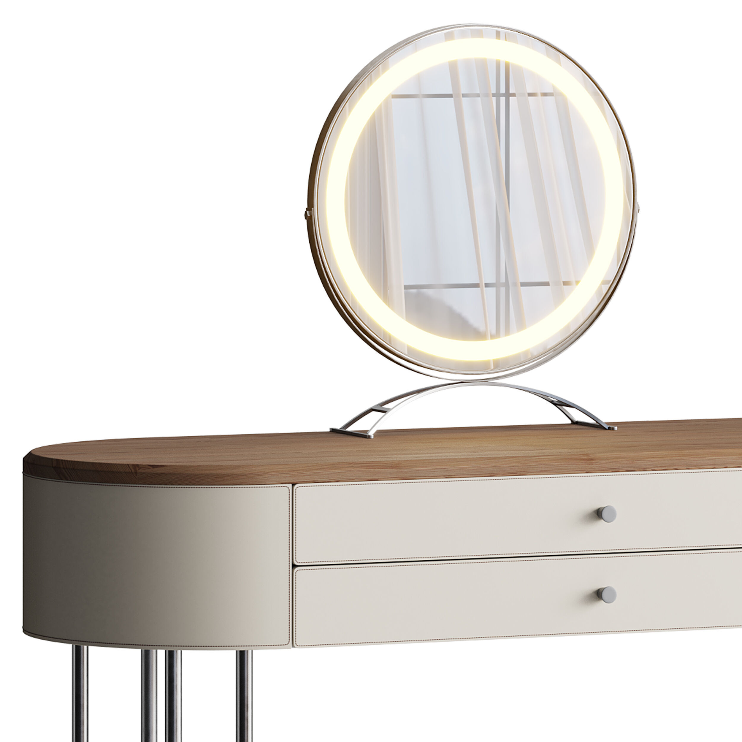 Coiffeuse Maxine 3D model_12