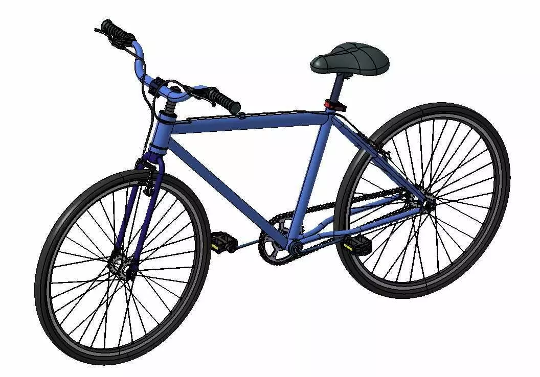 Bike V1- TCS - Criando a arte divertida  3D model_0