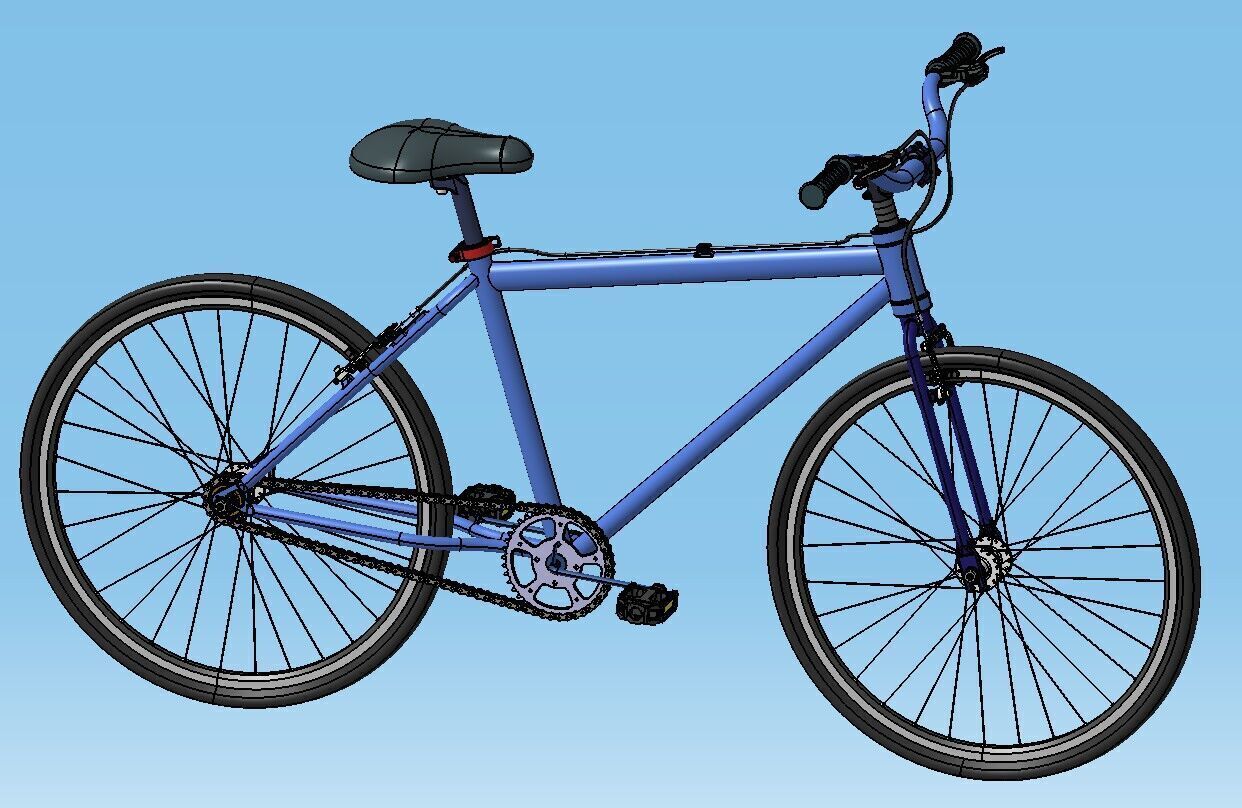 Bike V1- TCS - Criando a arte divertida  3D model_2