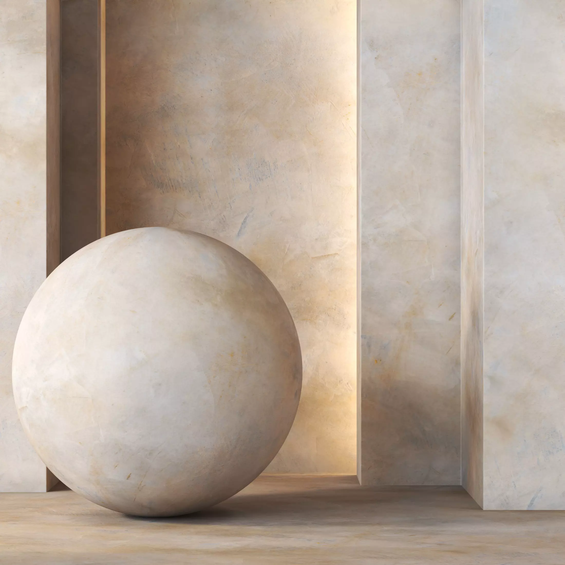 Decorative Wall Plaster Texture 4K - Seamless Texture_0