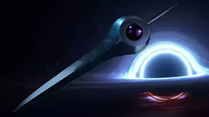 Void Sword - Sci-Fi Fantasy Weapon - Substance Files Included