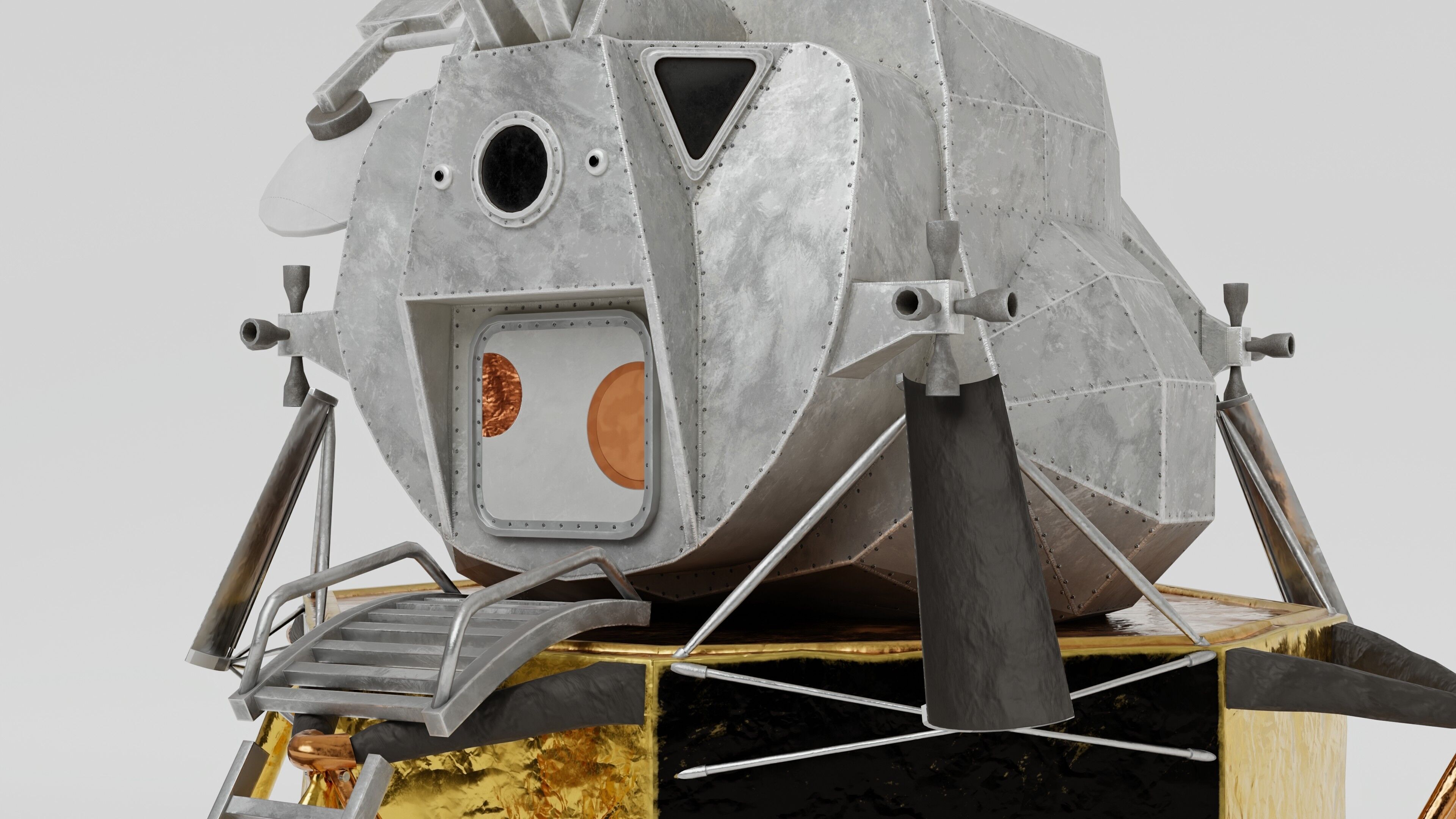 Lunar Module - Apollo 3D model_6