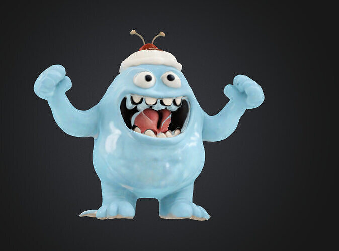 Sweet Monster 3D model