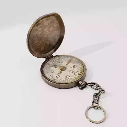 Antique Pocket Compass
