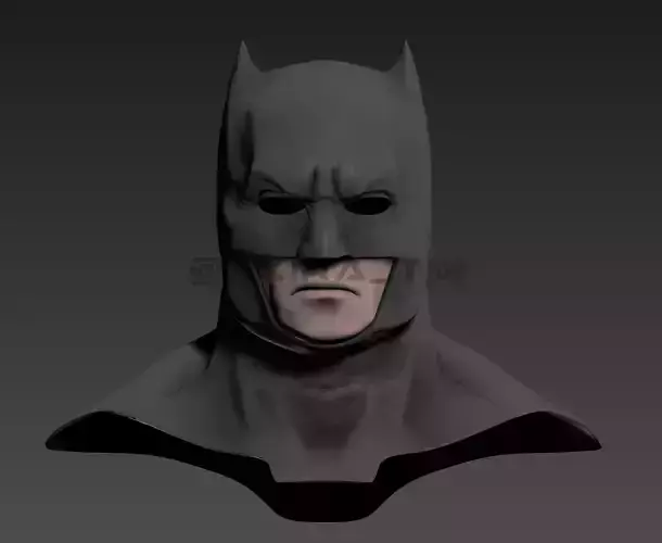 Zack Snyder Justice League Batman Cowl 3D print model