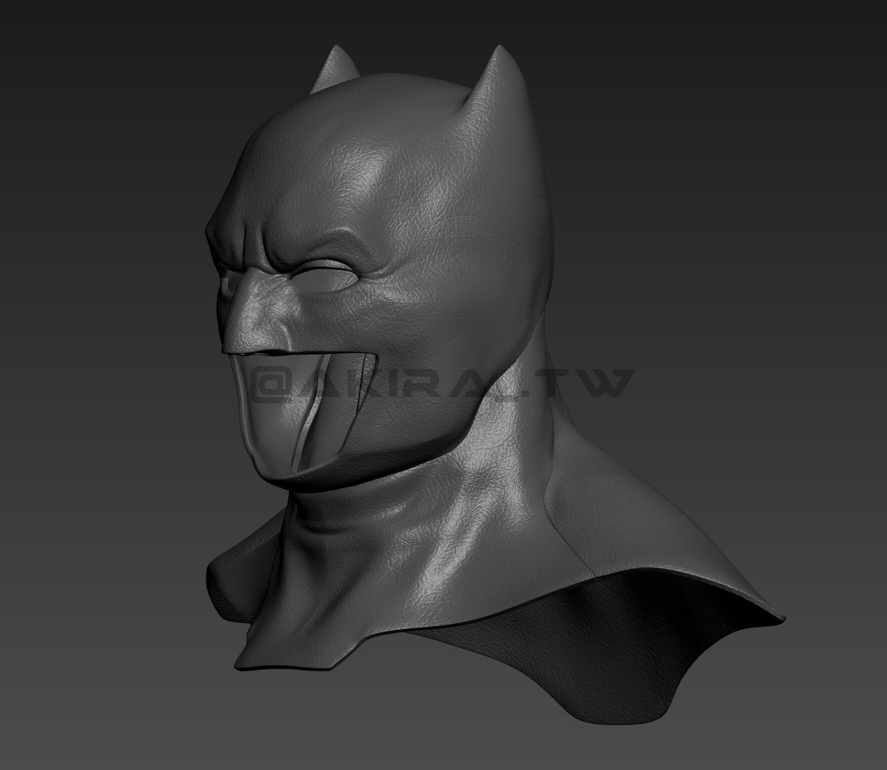  Zack Snyder Justice League Batman Cowl 3D print model_3