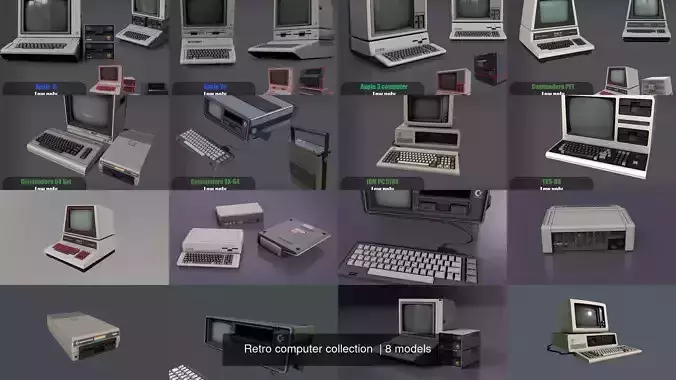 Retro computer collection 