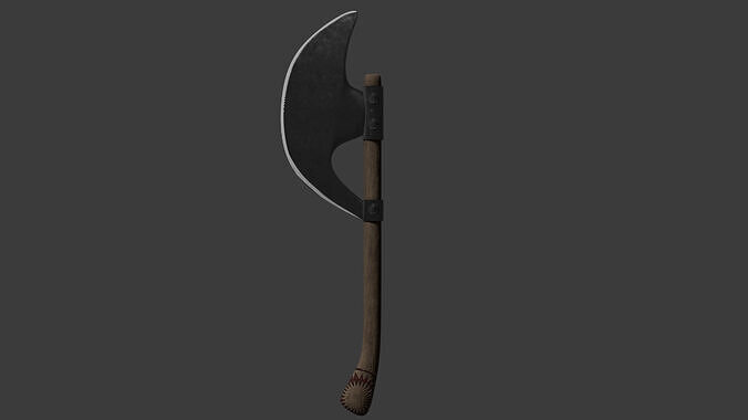 Axe XVII 3D model