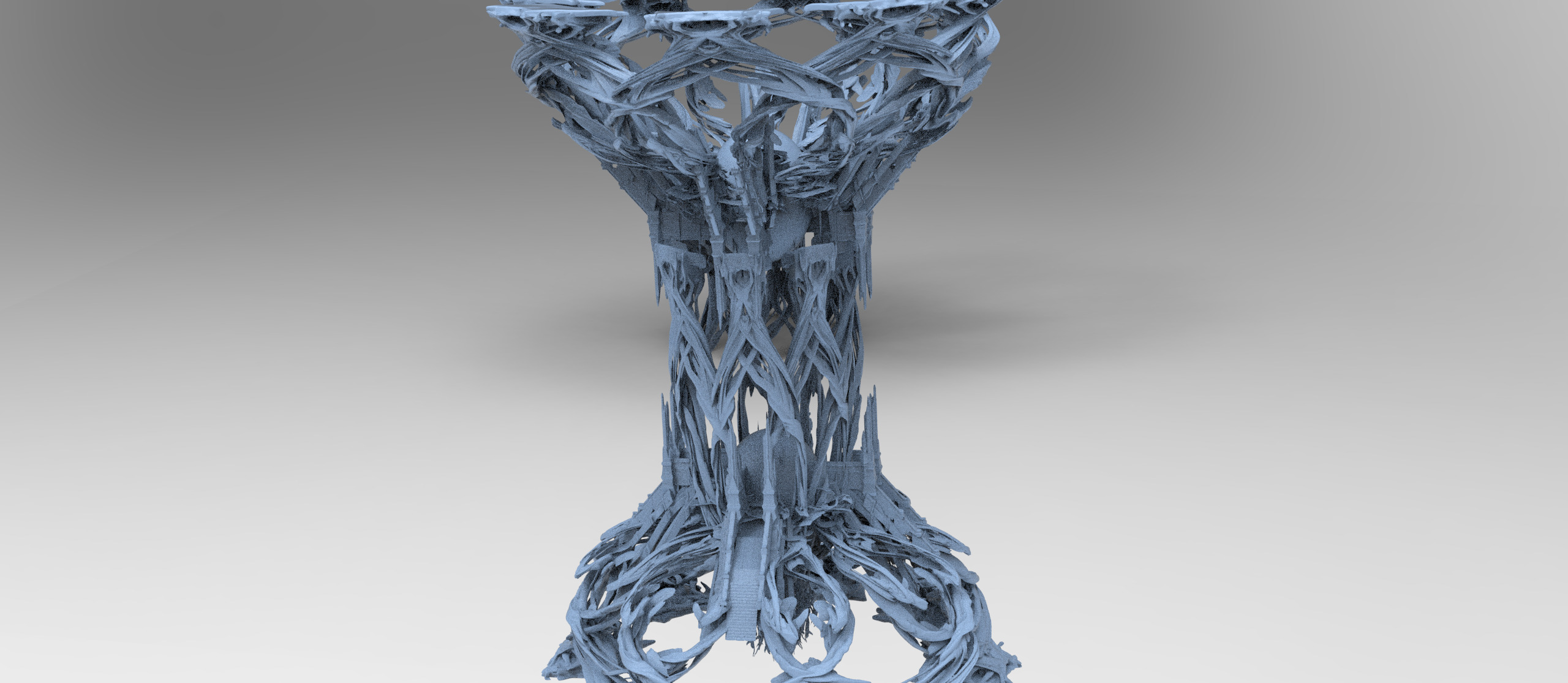 Imperial City Weaved tower 7  3D model_1