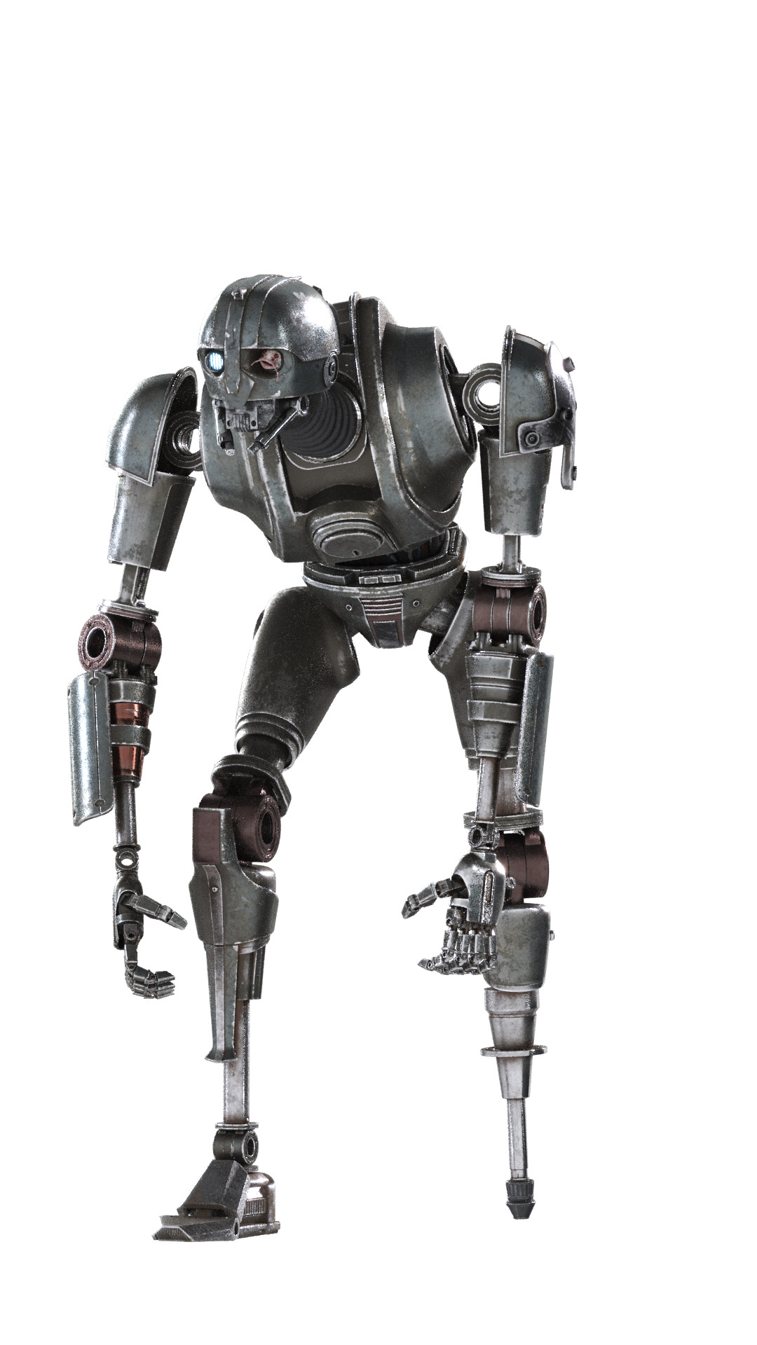 SM-33 DROID STATUE 3D PRINT MODEL SKELETON CREW   3D print model_44