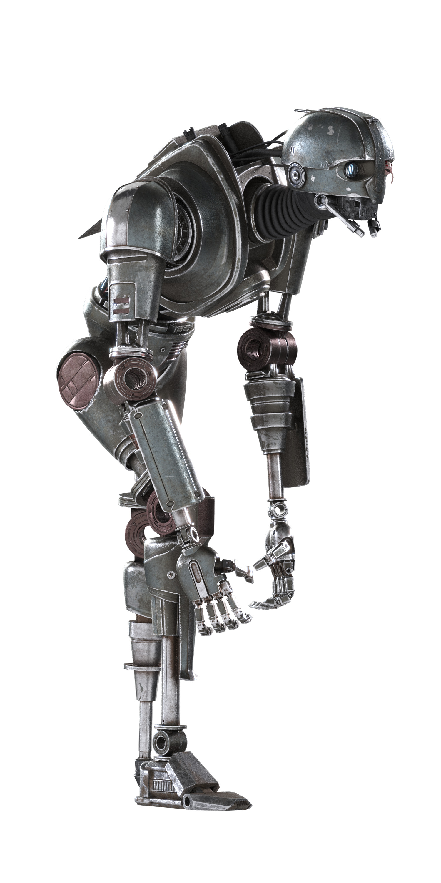 SM-33 DROID STATUE 3D PRINT MODEL SKELETON CREW   3D print model_13
