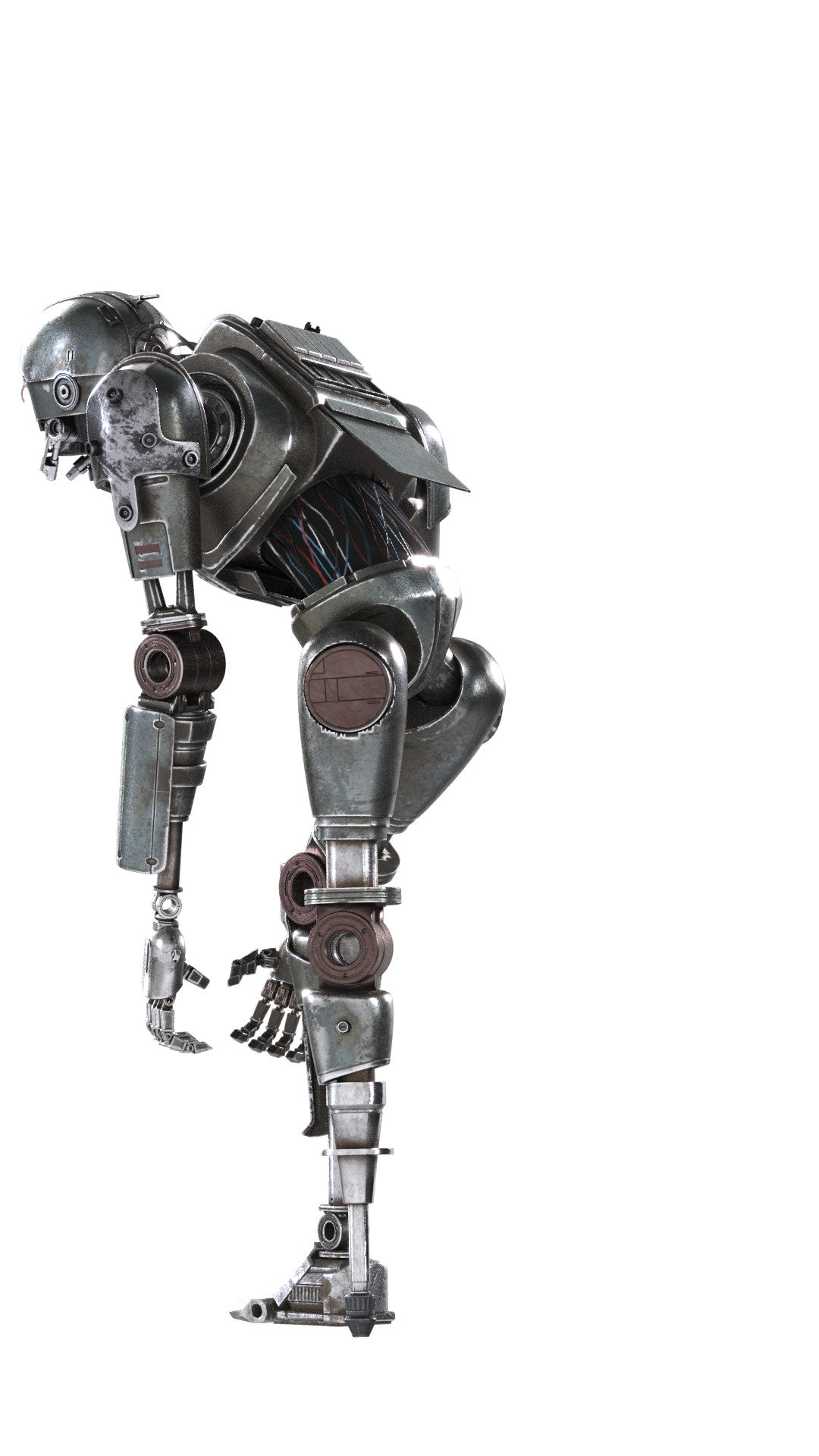 SM-33 DROID STATUE 3D PRINT MODEL SKELETON CREW   3D print model_26