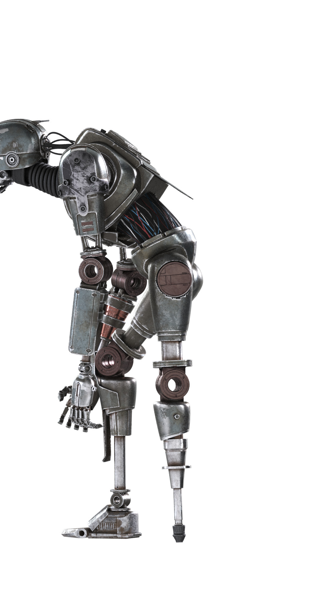 SM-33 DROID STATUE 3D PRINT MODEL SKELETON CREW   3D print model_36