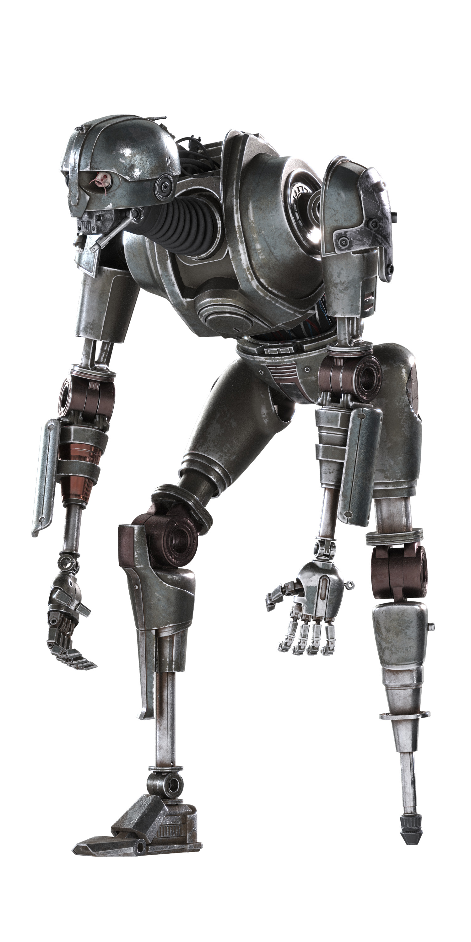 SM-33 DROID STATUE 3D PRINT MODEL SKELETON CREW   3D print model_19