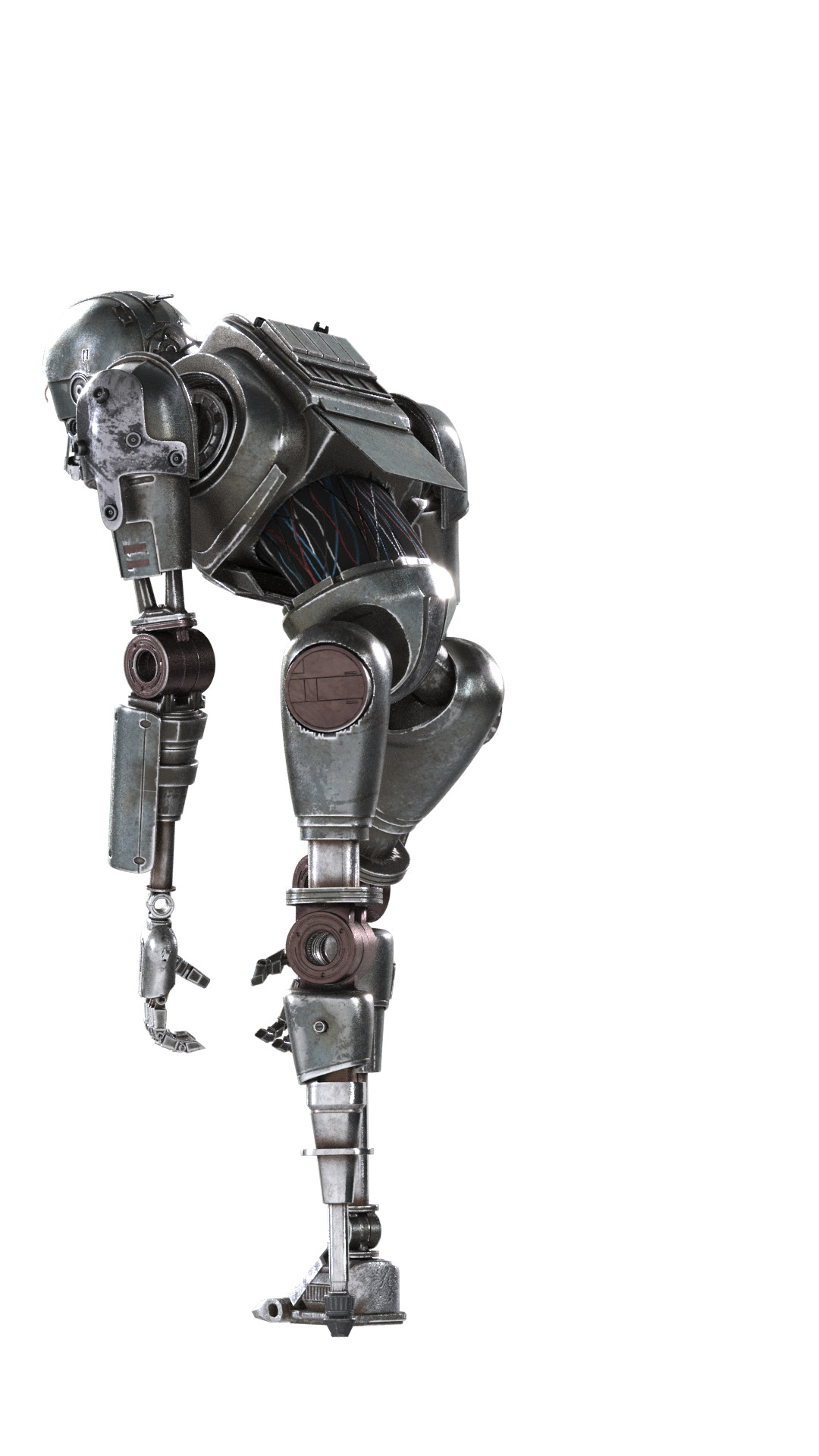 SM-33 DROID STATUE 3D PRINT MODEL SKELETON CREW   3D print model_42