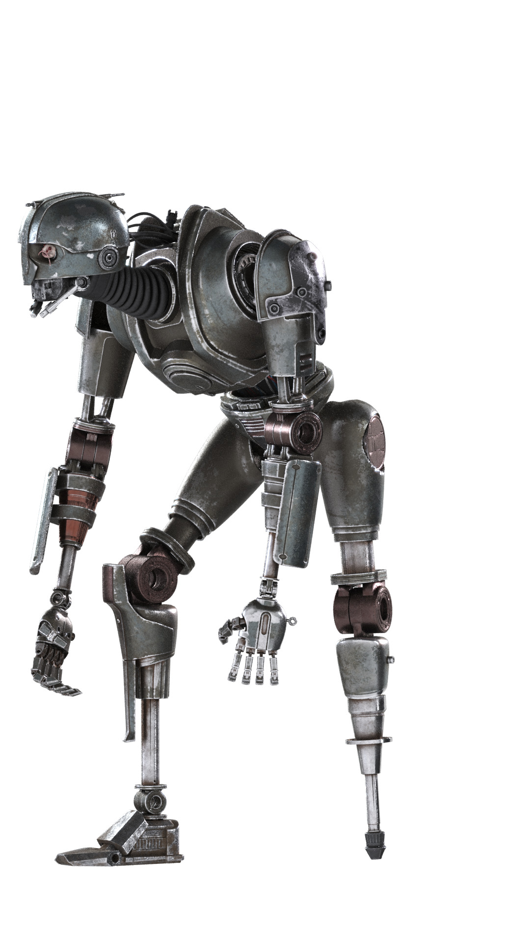 SM-33 DROID STATUE 3D PRINT MODEL SKELETON CREW   3D print model_40