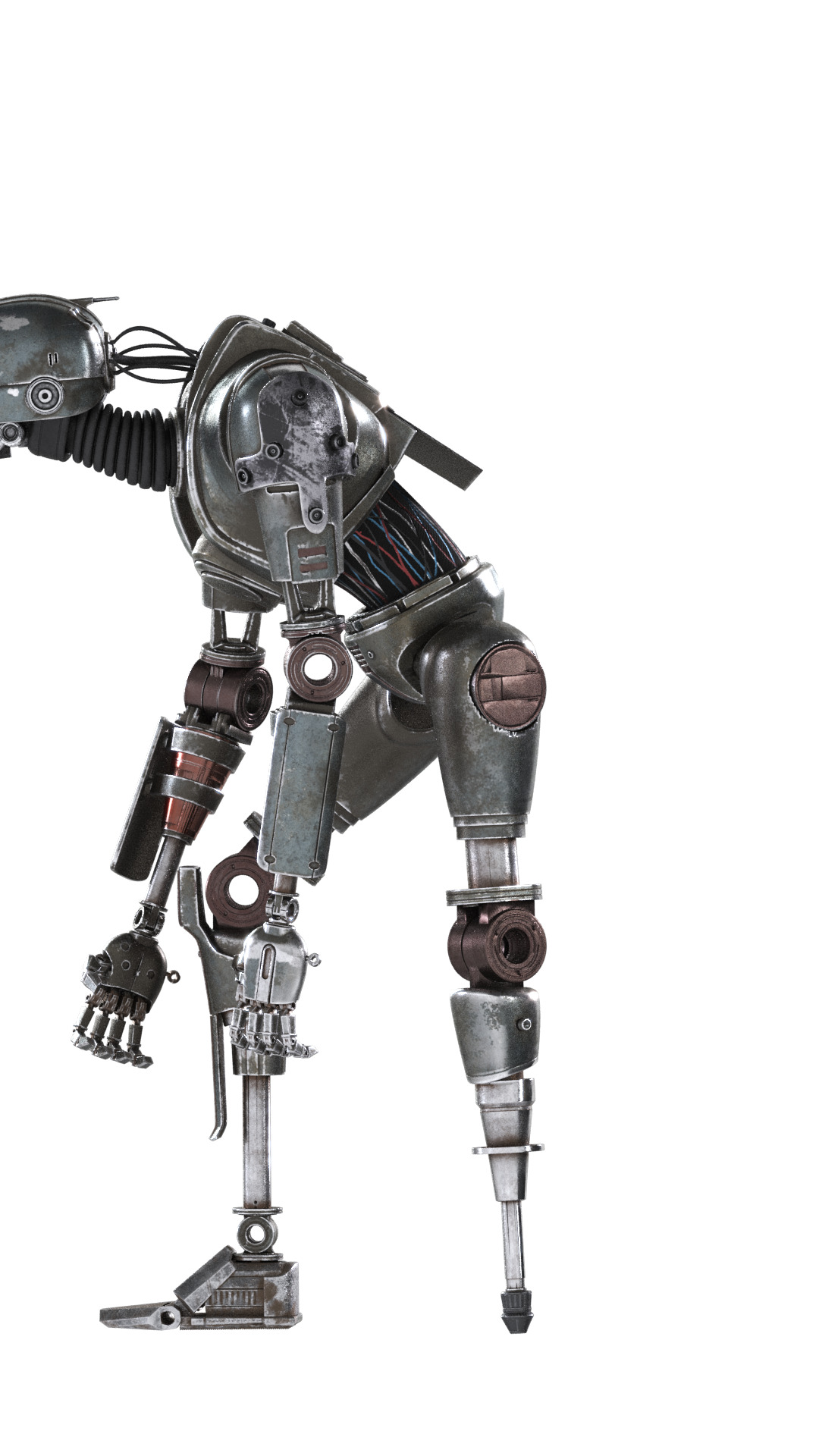 SM-33 DROID STATUE 3D PRINT MODEL SKELETON CREW   3D print model_57