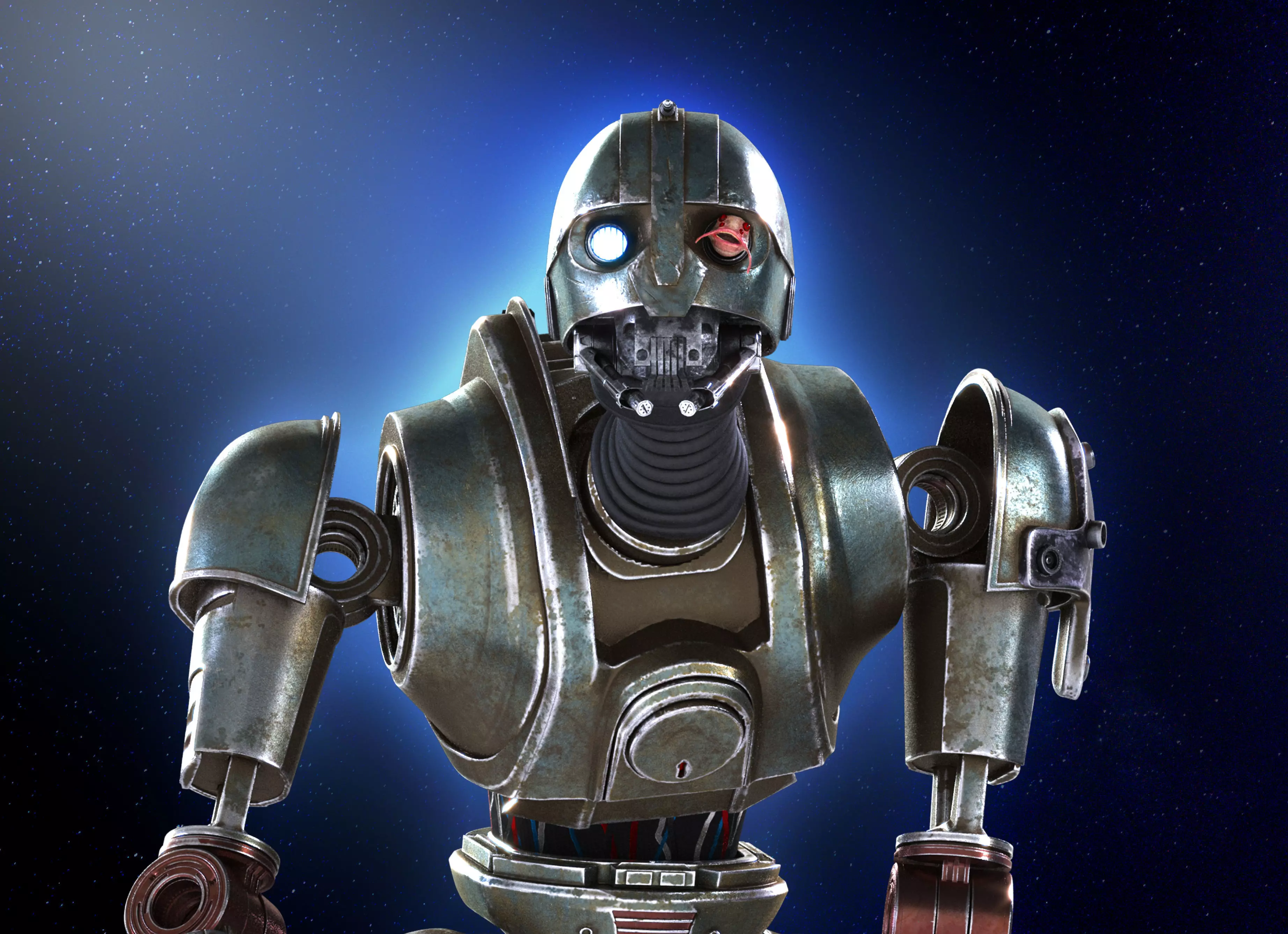 SM-33 DROID STATUE 3D PRINT MODEL SKELETON CREW   3D print model_0