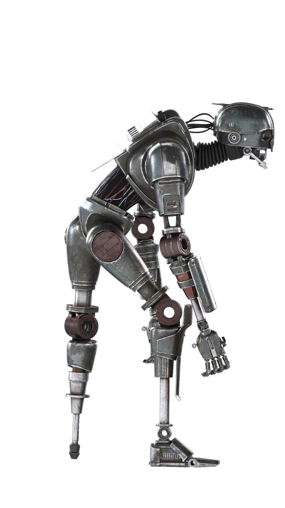 SM-33 DROID STATUE 3D PRINT MODEL SKELETON CREW   3D print model_33