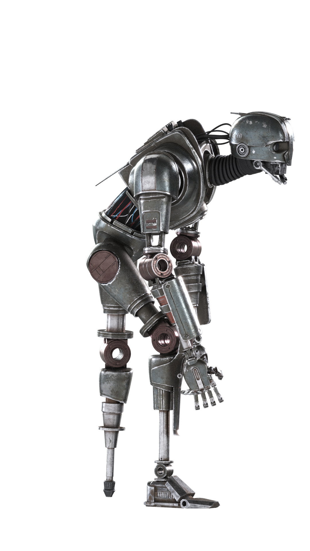 SM-33 DROID STATUE 3D PRINT MODEL SKELETON CREW   3D print model_67