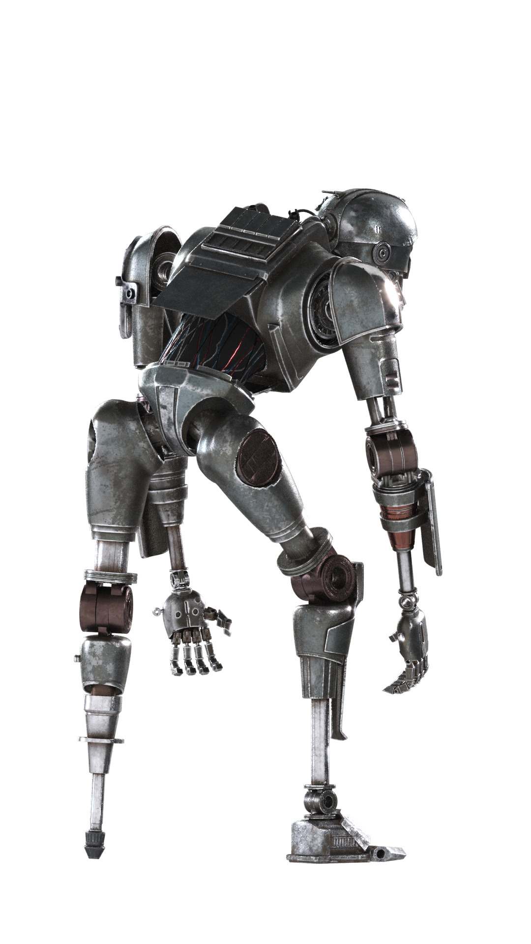 SM-33 DROID STATUE 3D PRINT MODEL SKELETON CREW   3D print model_54