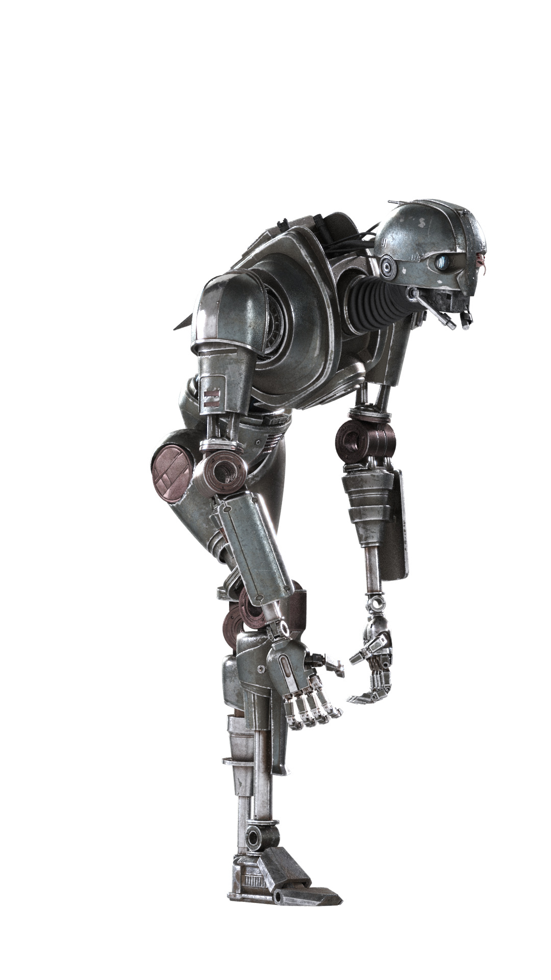 SM-33 DROID STATUE 3D PRINT MODEL SKELETON CREW   3D print model_59