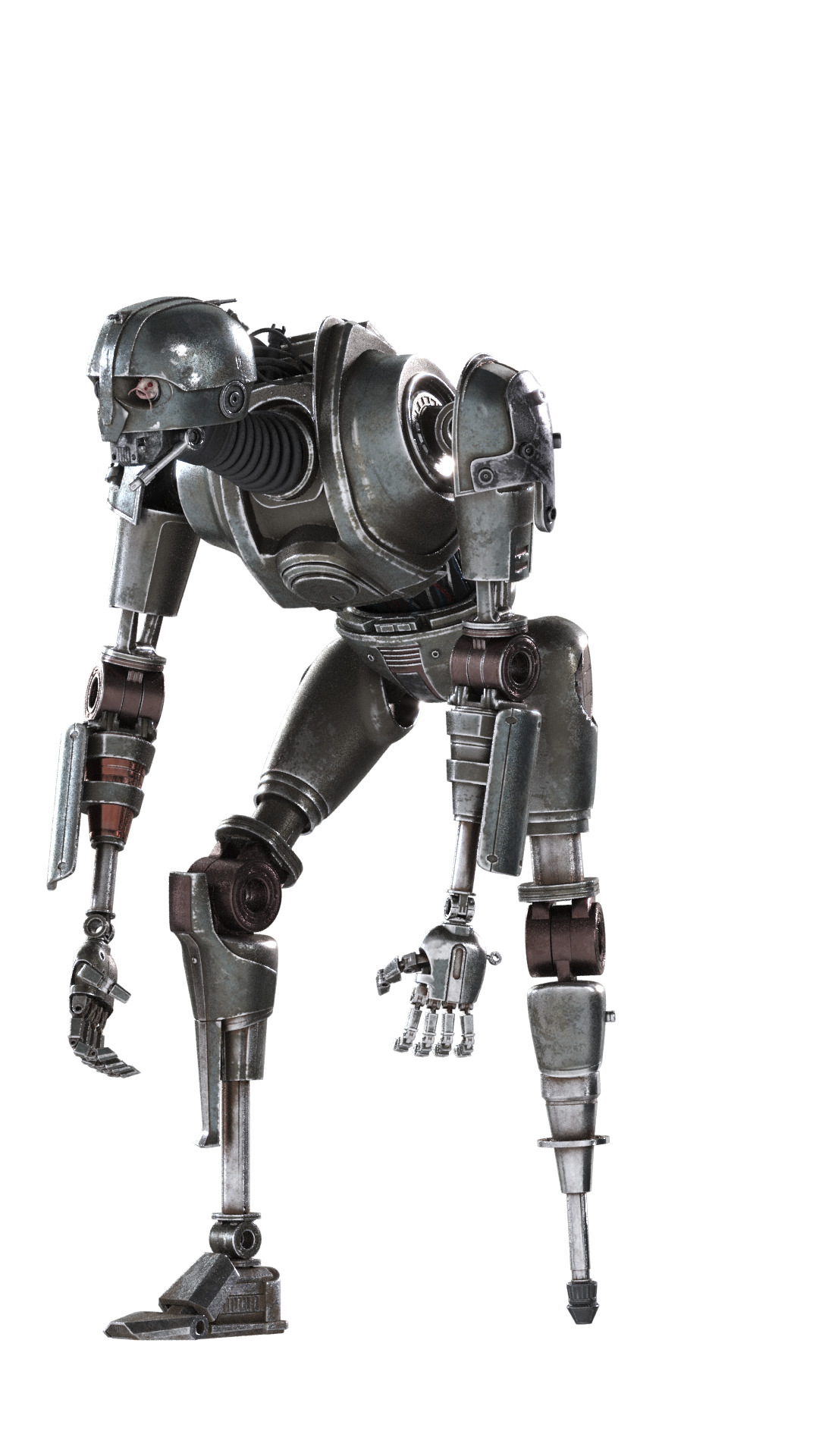 SM-33 DROID STATUE 3D PRINT MODEL SKELETON CREW   3D print model_18