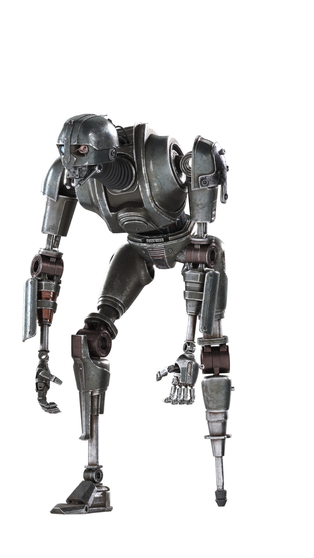 SM-33 DROID STATUE 3D PRINT MODEL SKELETON CREW   3D print model_45