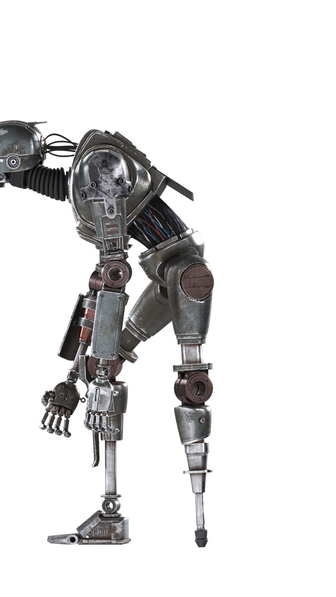 SM-33 DROID STATUE 3D PRINT MODEL SKELETON CREW   3D print model_23