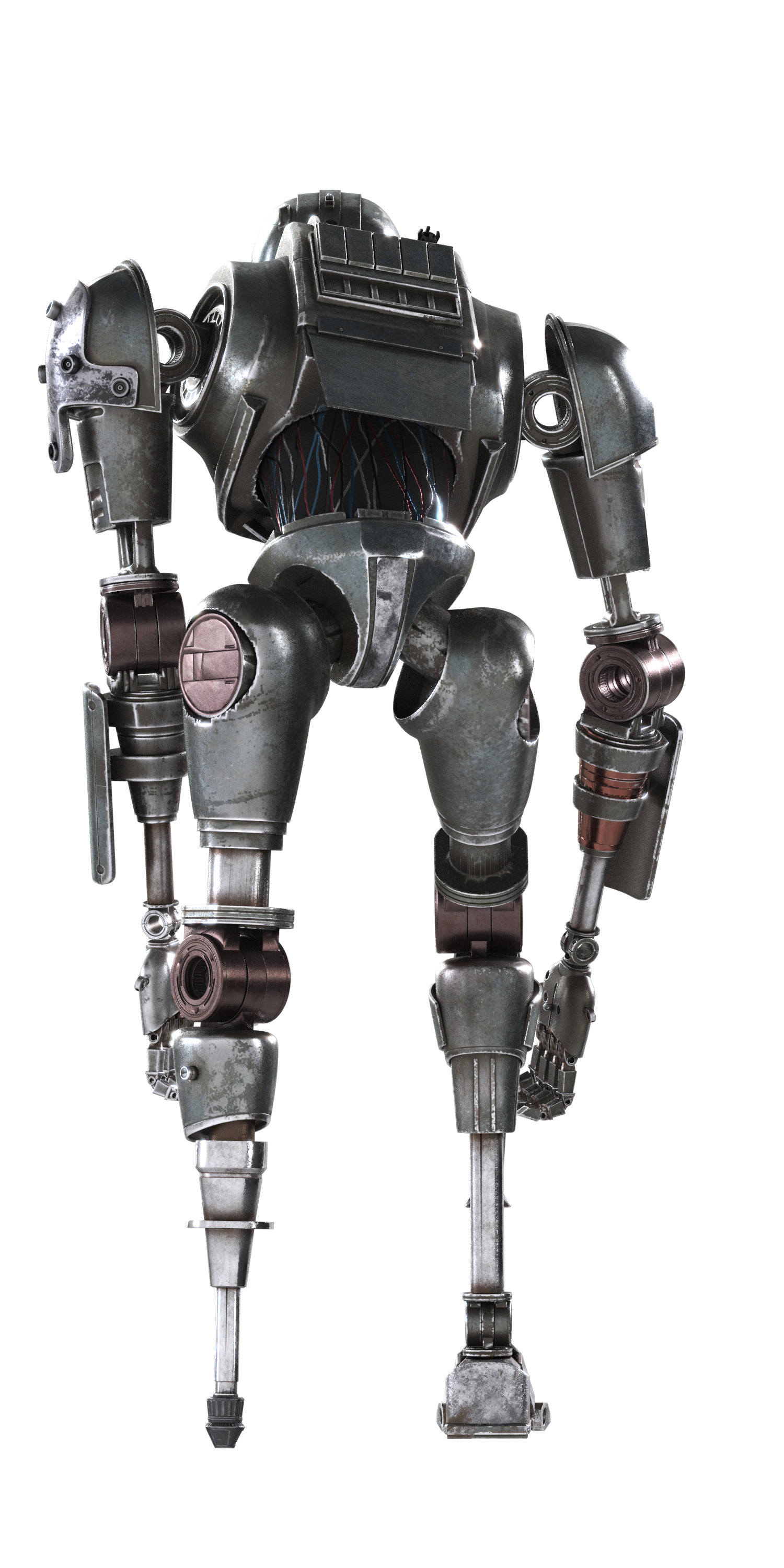 SM-33 DROID STATUE 3D PRINT MODEL SKELETON CREW   3D print model_17