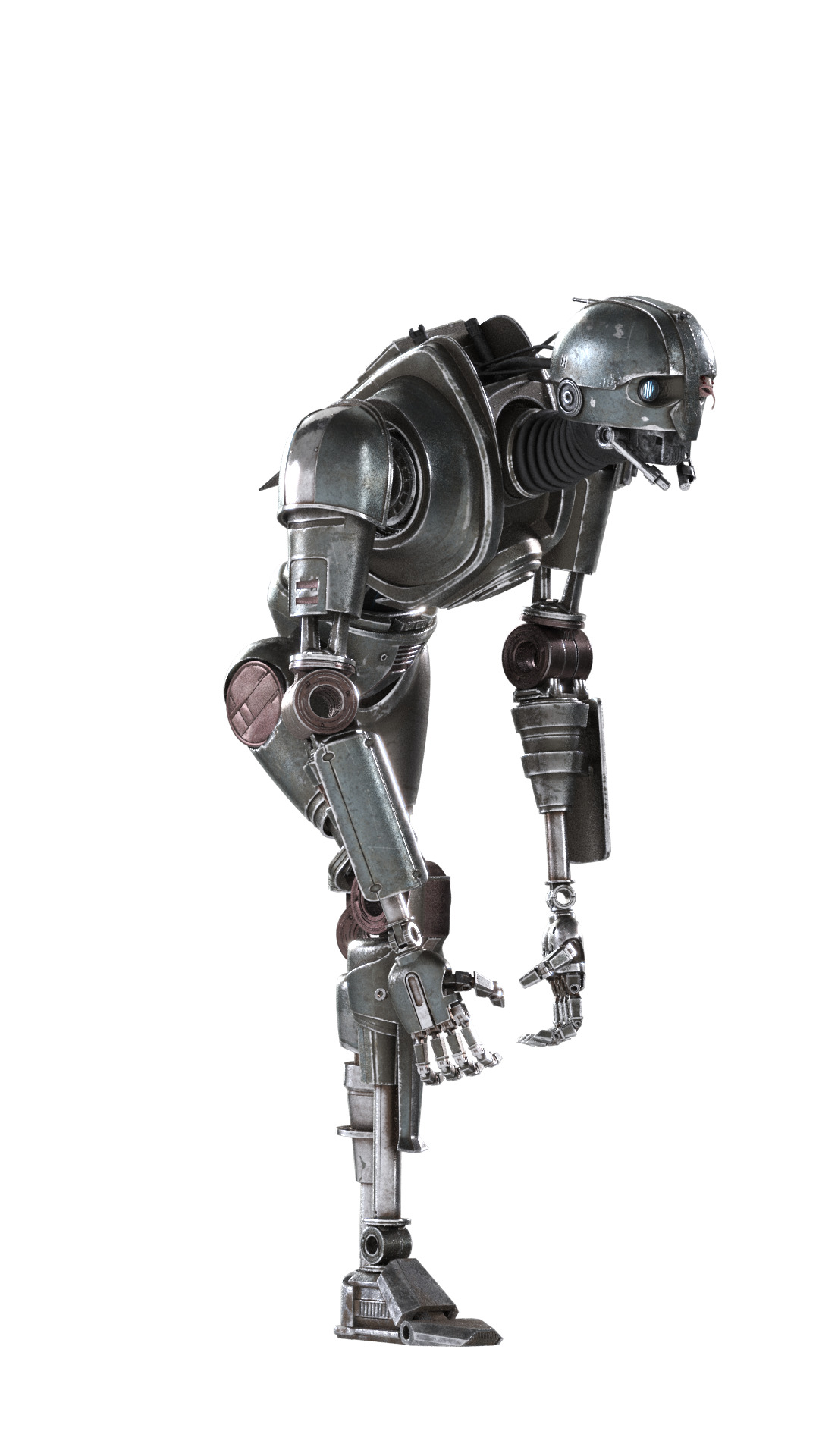 SM-33 DROID STATUE 3D PRINT MODEL SKELETON CREW   3D print model_37