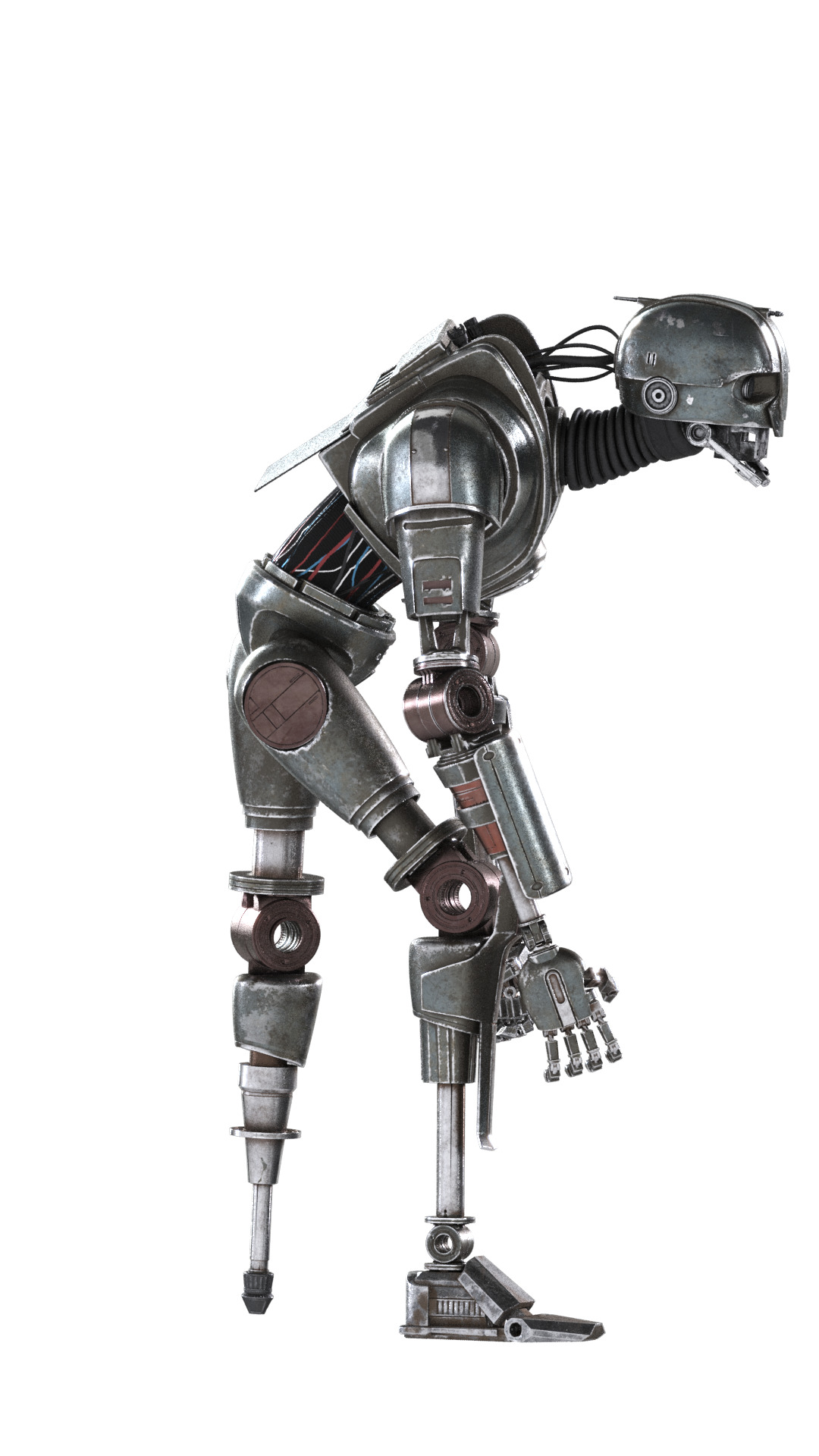 SM-33 DROID STATUE 3D PRINT MODEL SKELETON CREW   3D print model_53