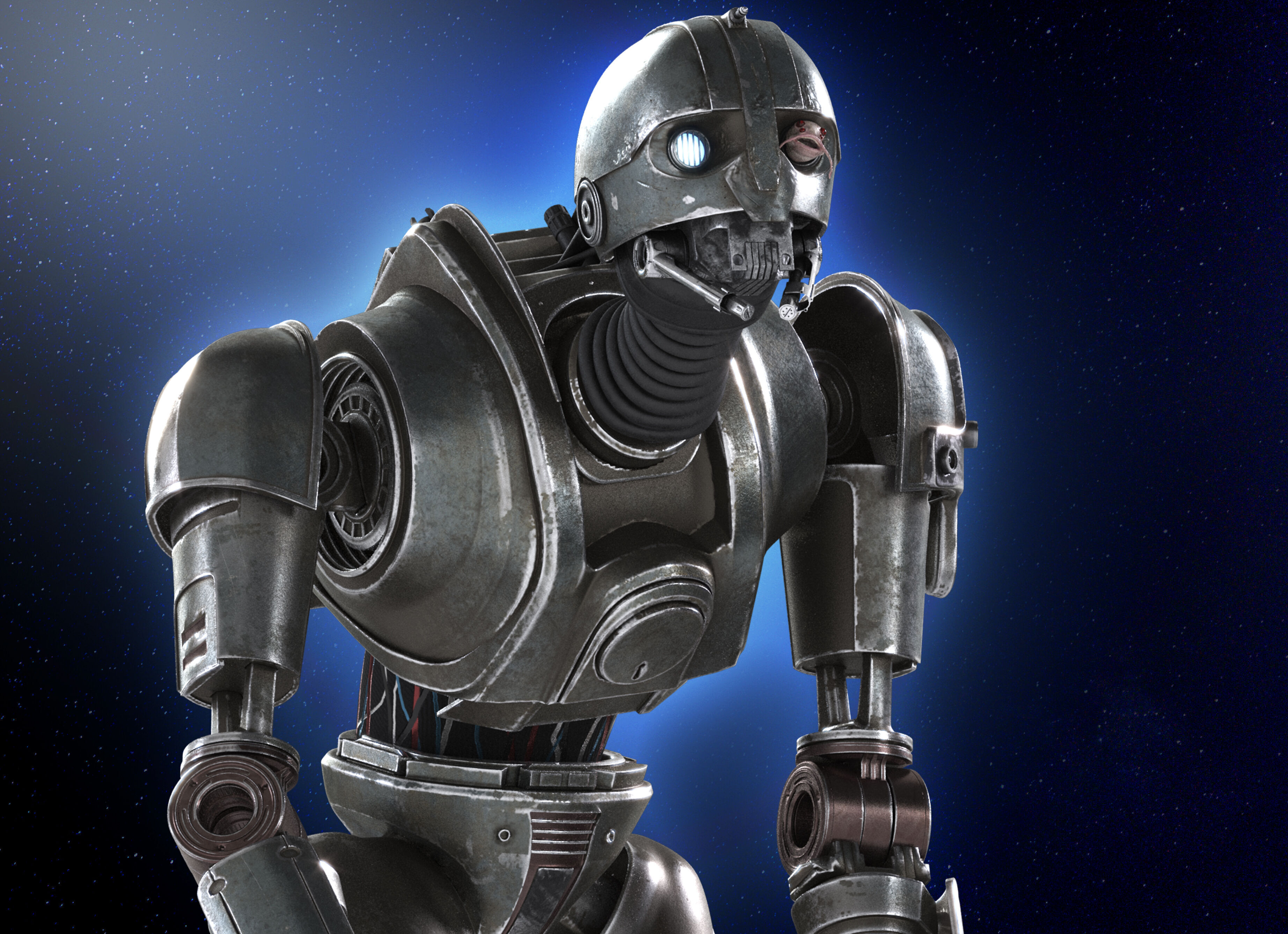 SM-33 DROID STATUE 3D PRINT MODEL SKELETON CREW   3D print model_5