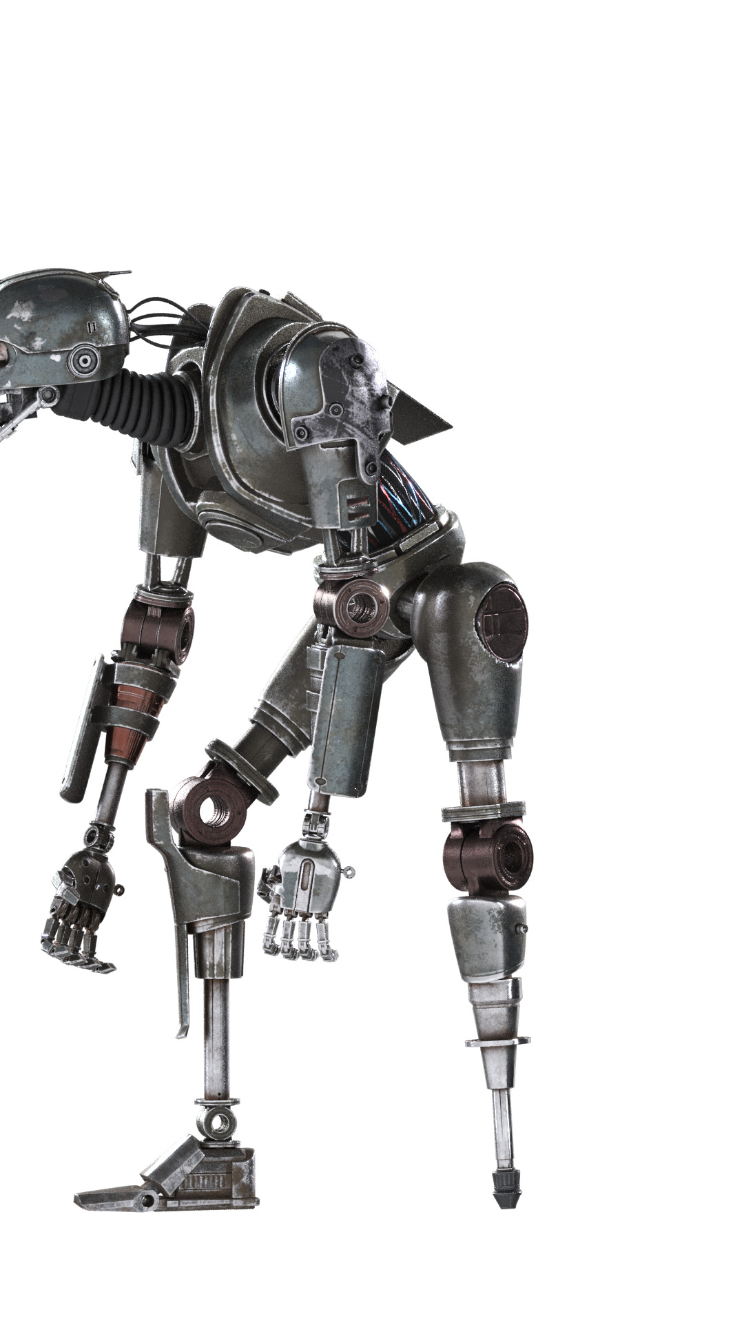 SM-33 DROID STATUE 3D PRINT MODEL SKELETON CREW   3D print model_41