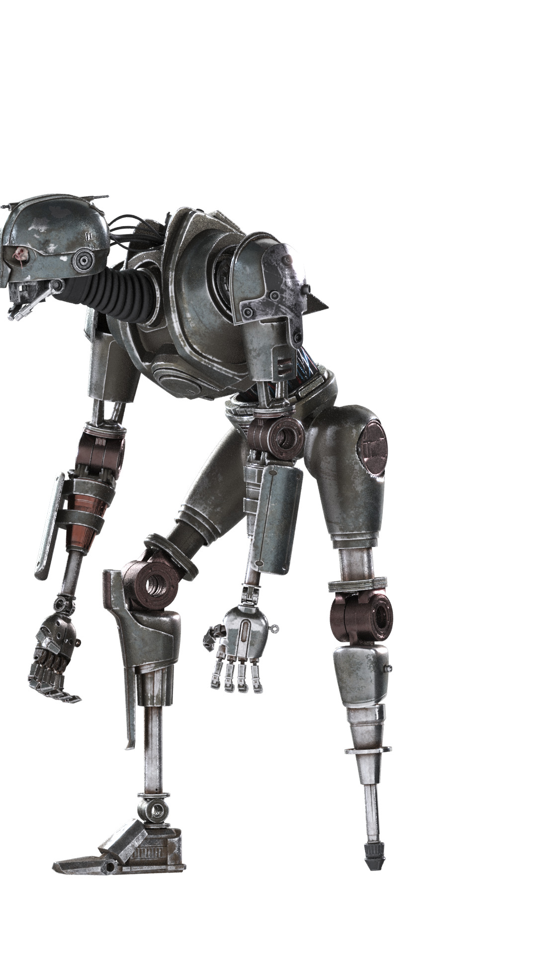 SM-33 DROID STATUE 3D PRINT MODEL SKELETON CREW   3D print model_49
