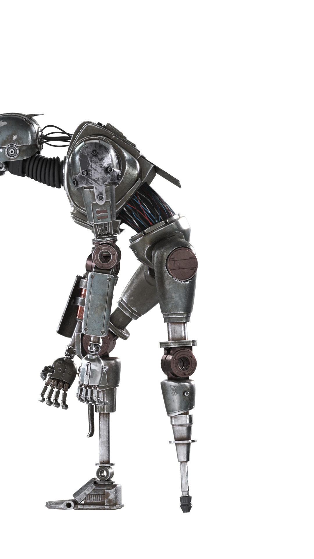 SM-33 DROID STATUE 3D PRINT MODEL SKELETON CREW   3D print model_46