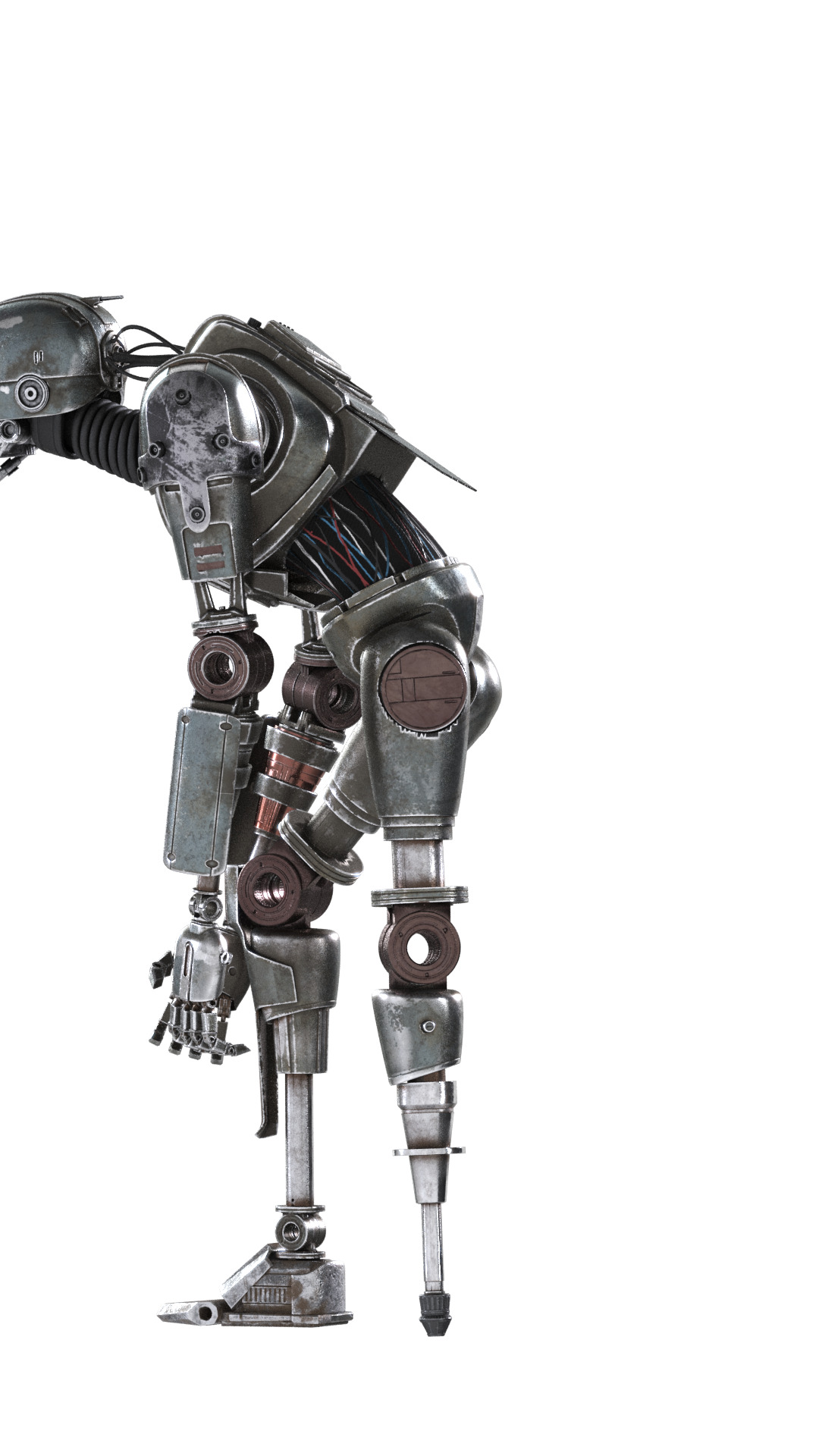 SM-33 DROID STATUE 3D PRINT MODEL SKELETON CREW   3D print model_55