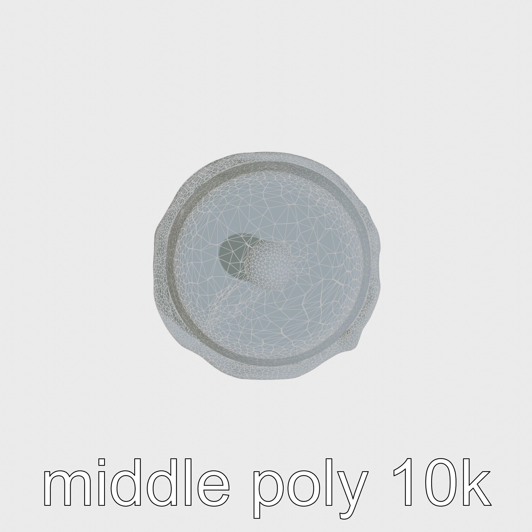 Ice Cream Cone Lamp Toy Style with Dripping Syrup Pendants Low-poly 3D model_16