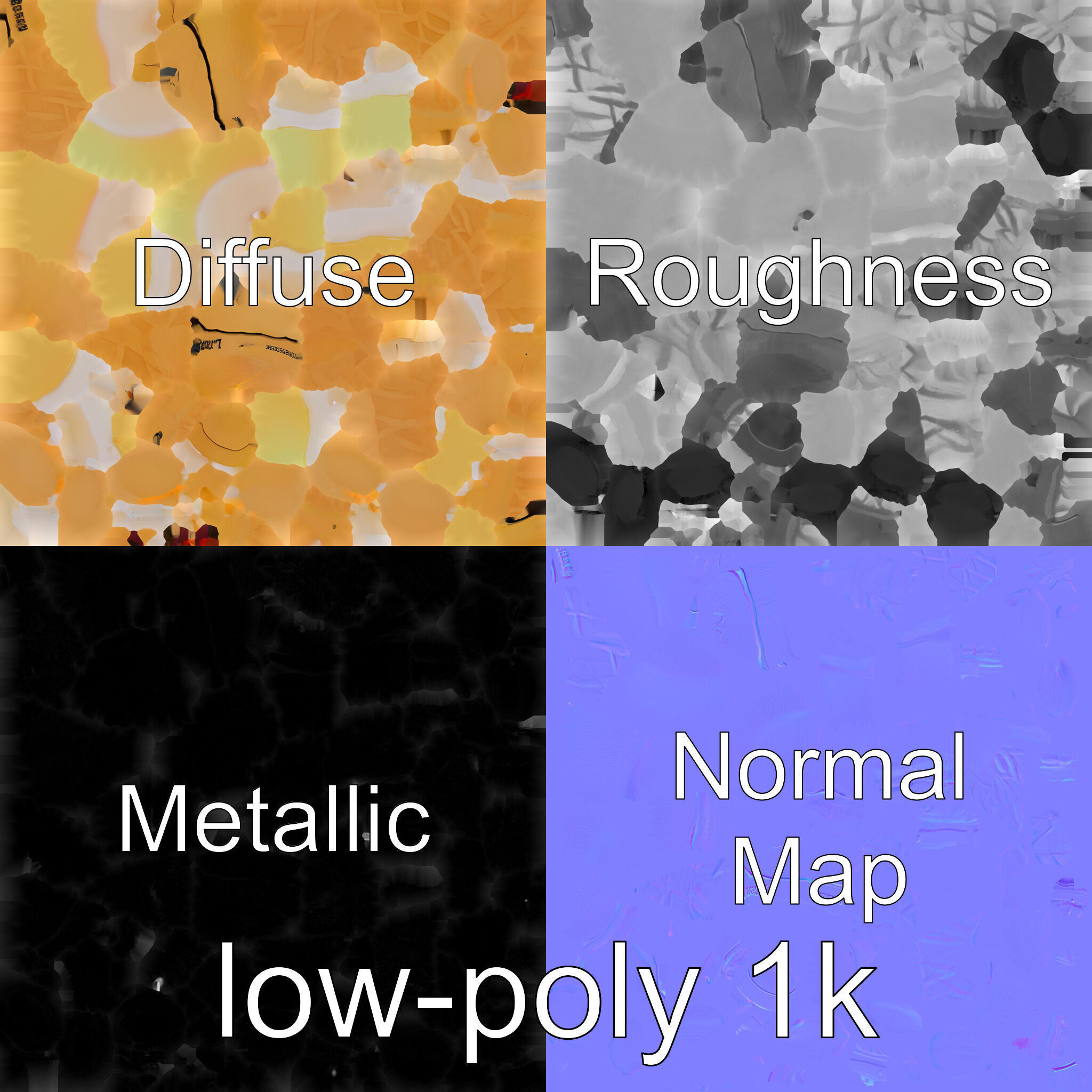 Ice Cream Cone Lamp Toy Style with Dripping Syrup Pendants Low-poly 3D model_23