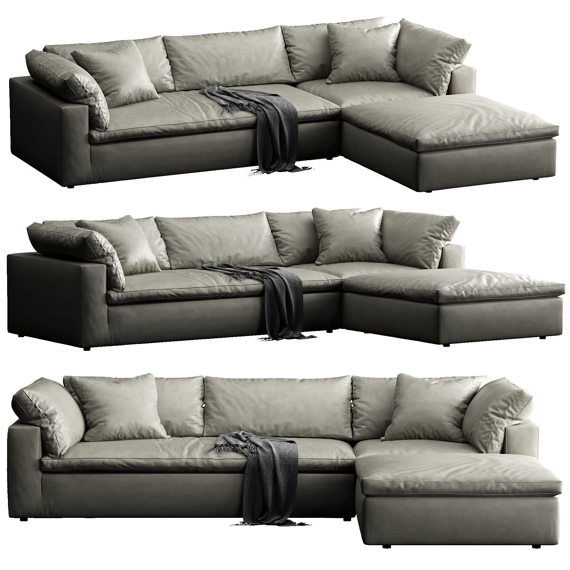 Restoration Hardware Cloud 3D model_4