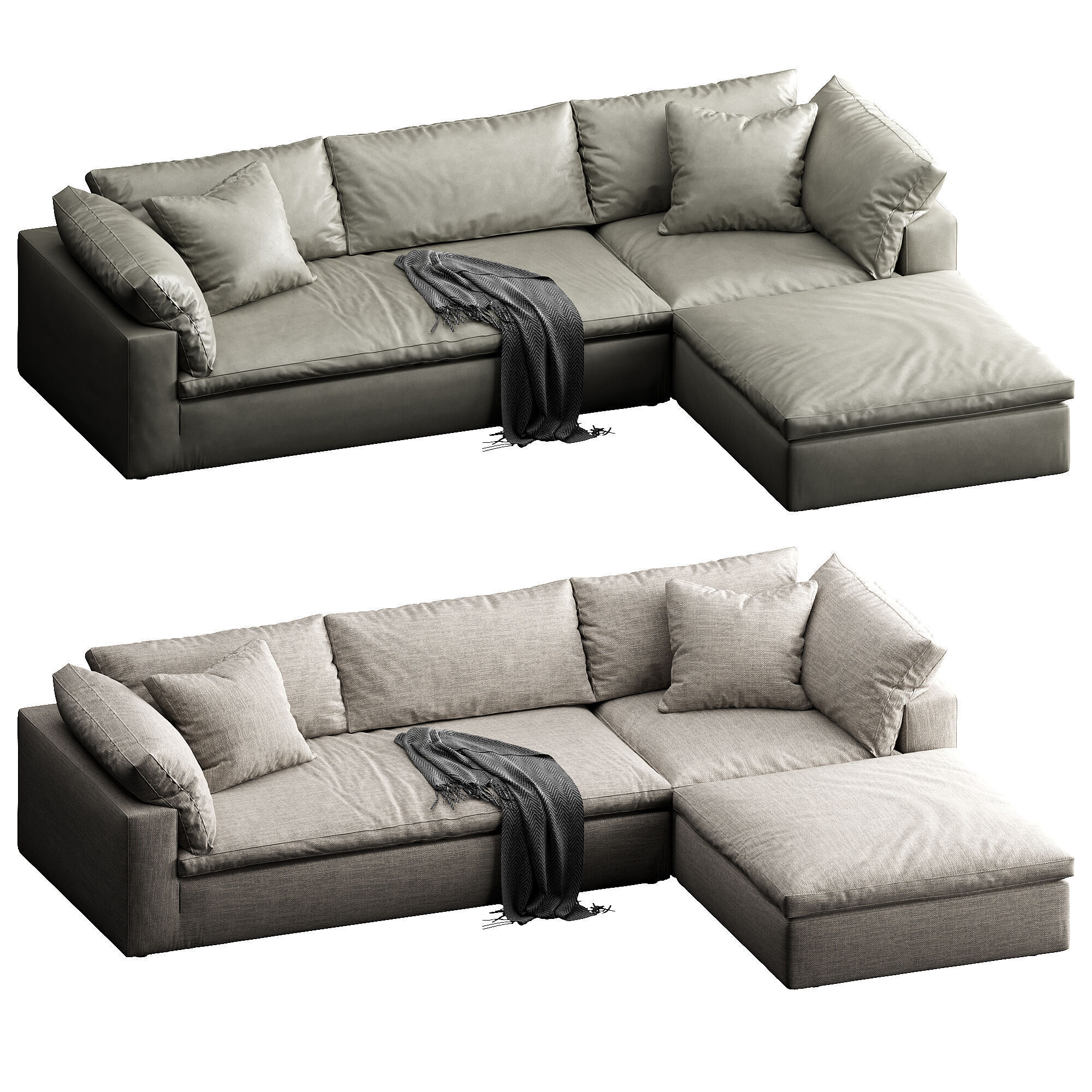 Restoration Hardware Cloud 3D model_5