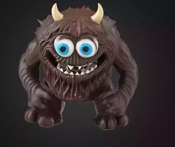 cartoonish monster